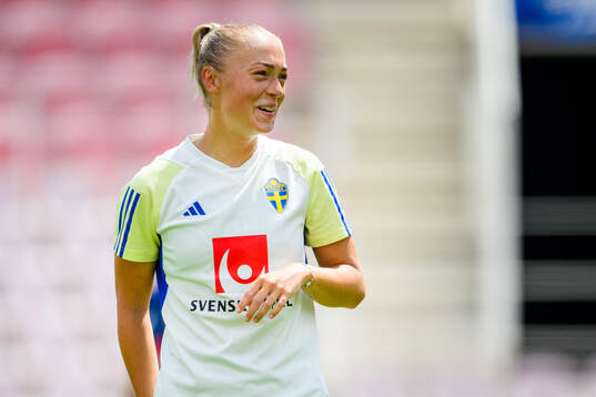 Hanna Bennison of the Swedish women's national football