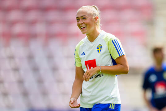 Hanna Bennison of the Swedish women's national football
