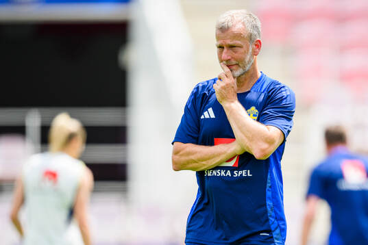 Performance manager Pontus Ekblom of the Swedish women's