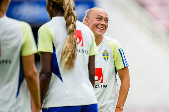 Hanna Bennison of the Swedish women's national football