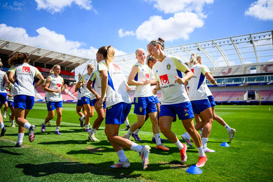 Anna Sandberg of the Swedish women's national football team