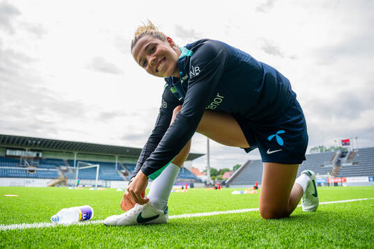 Celin Bizet Ildhusøy of the Norwegian women's national
