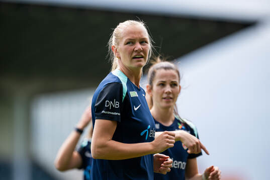Frida Maanum of the Norwegian women's national football team