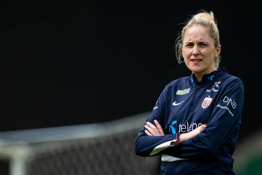 Gemma Grainger, head coach of the Norwegian women's