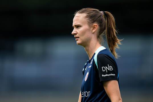 Caroline Graham Hansen of the Norwegian women's national