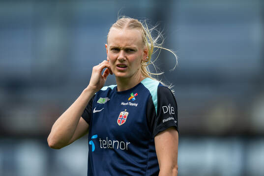 Karina Sævik of the Norwegian women's national football