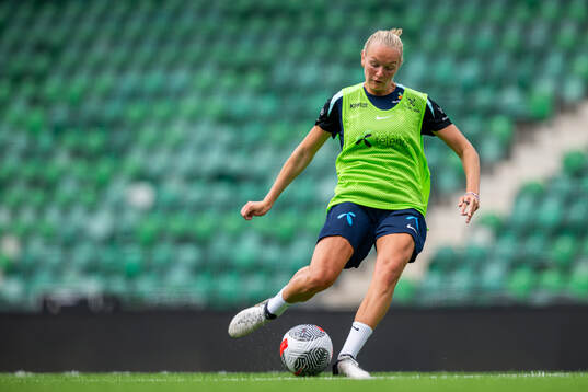 Frida Maanum of the Norwegian women's national football team