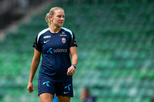 Lisa Fjeldstad Naalsund of the Norwegian women's national