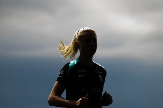 Sophie Román Haug of the Norwegian women's national