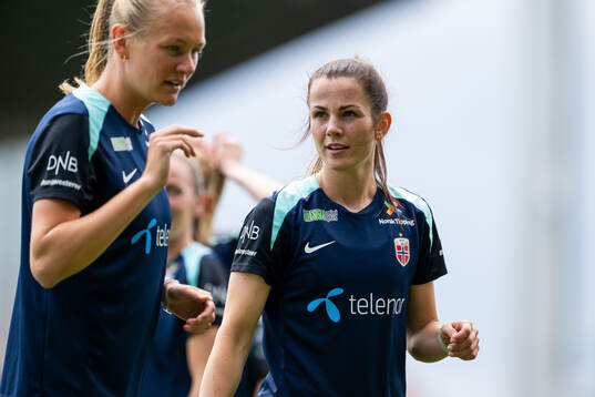 Tuva Hansen of the Norwegian women's national football team