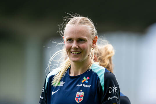 Karina Sævik of the Norwegian women's national football