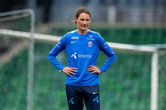 Ingvild Stensland, assistant coach of the Norwegian women's