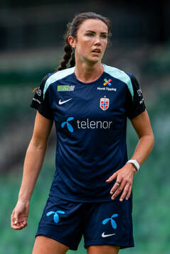 Ingrid Syrstad Engen of the Norwegian women's national