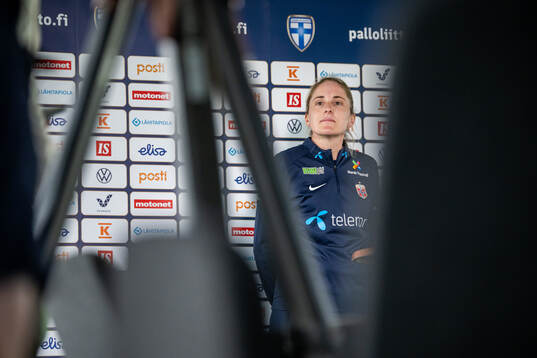 Gemma Grainger, head coach of the Norwegian women's