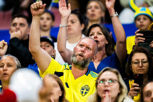 Swedish supporters