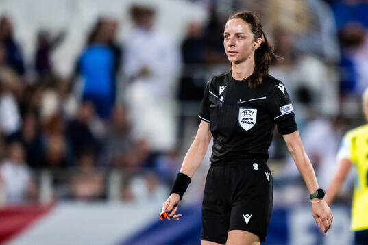 Referee Jelena Cvetković