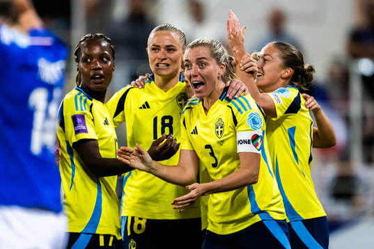 Bläddra bland fler bilder av Football, UEFA Women's Euro Qualifier, France - Sweden