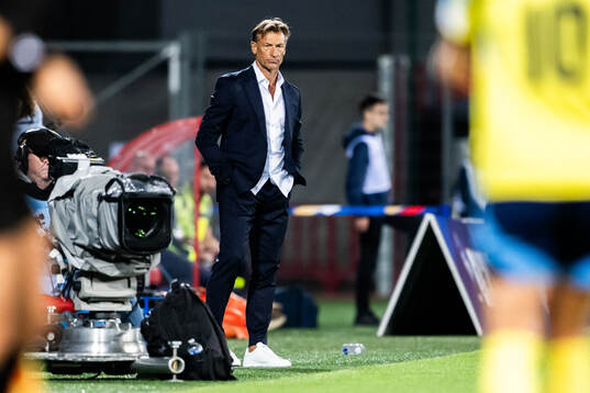 Head coach Hervé Renard of France