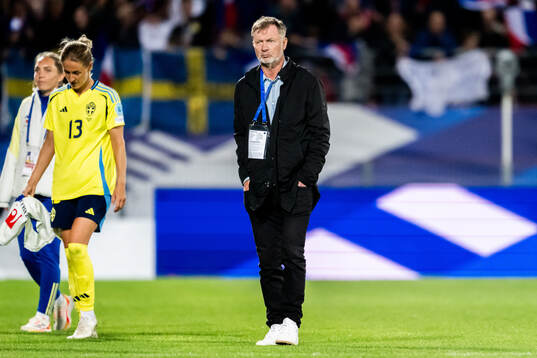 Head coach Peter Gerhardsson of Sweden