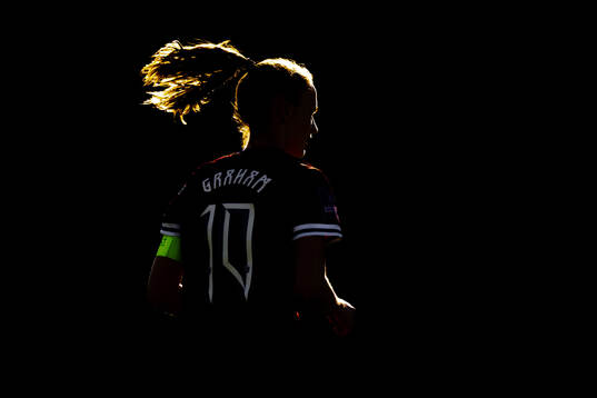 Bläddra bland fler bilder av Football, UEFA Women's Euro Qualifier, Finland - Norway