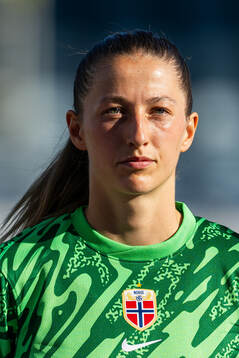 Goalkeeper Cecilie Fiskerstrand of Norway