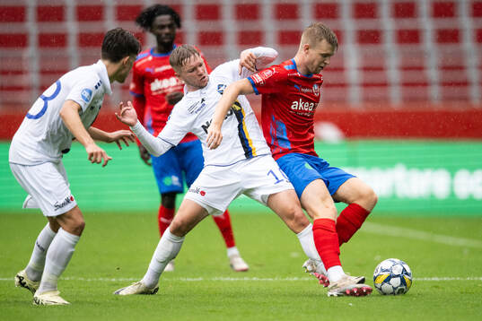Köges Christian Tue och Helsingborgs William Westerlund