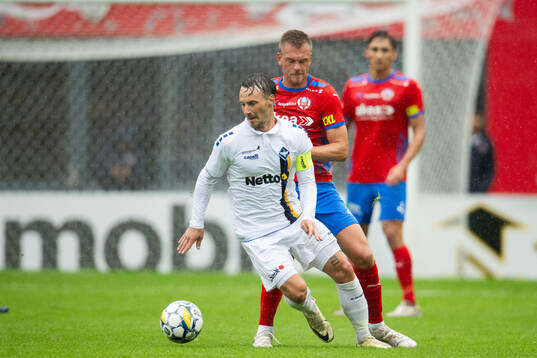 Helsingborgs Dennis Olsson och Köges Mike Jensen