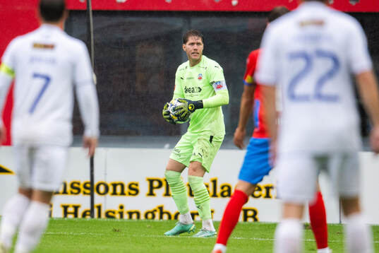 Helsingborgs målvakt Kalle Joelsson