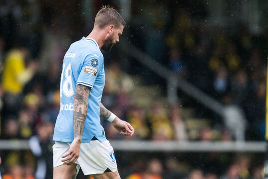 Malmö FFs Pontus Jansson deppar