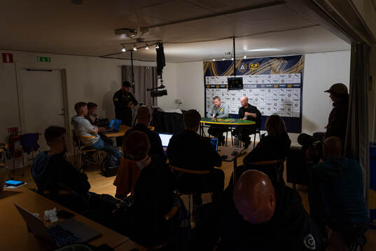Mjällbys tränare Anders Torstensson och Malmö FFs