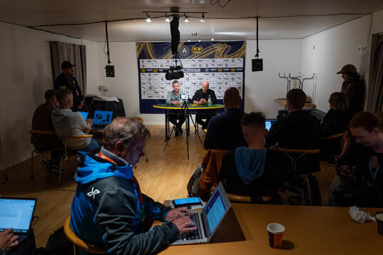 Mjällbys tränare Anders Torstensson och Malmö FFs