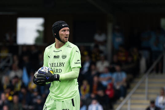 Mjällbys målvakt Noel Törnqvist