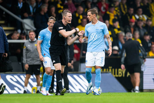 Domare Oscar Johnson och Søren Rieks