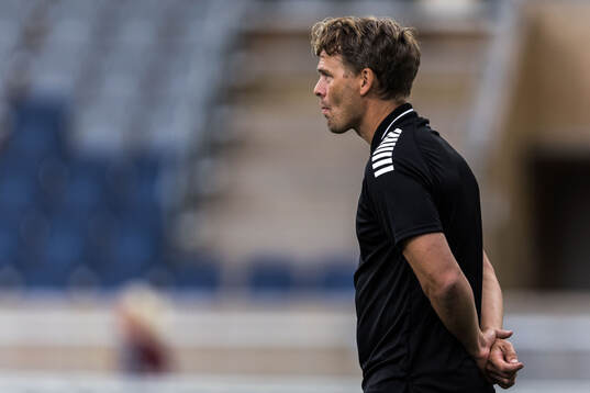 GAIS tränare Fredrik Holmberg