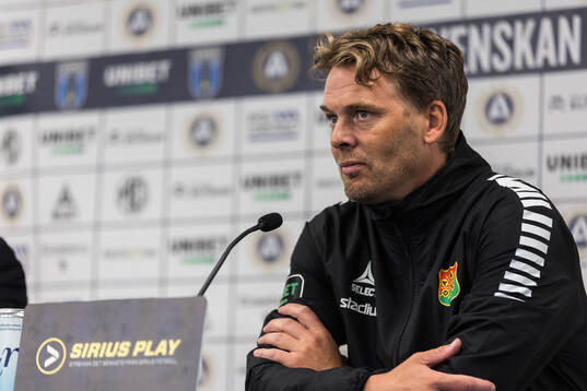 GAIS tränare Fredrik Holmberg
