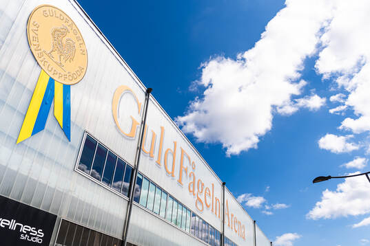 Guldfågeln Arena exteriör