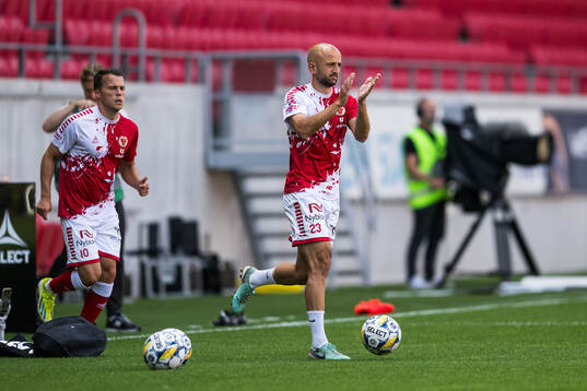 Kalmars Simon Skrabb och Robert Gojani
