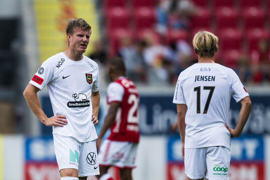 Brommapojkarnas Eric Björkander deppar