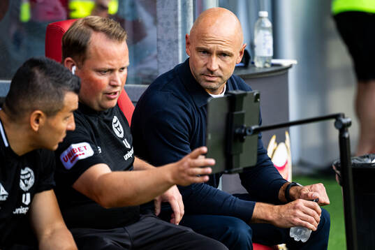 Kalmars tränare Stefan Larsson