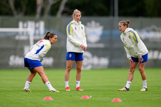 Johanna Rytting Kaneryd, Sofia Jakobsson and Filippa