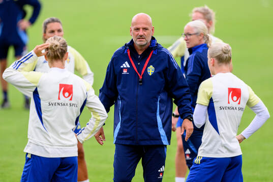 Assistant coach Magnus Wikman