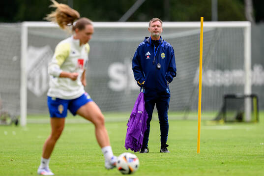 Head coach Peter Gerhardsson