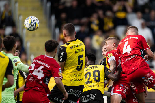 Elfsborgs Sebastian Holmen gör 1-1