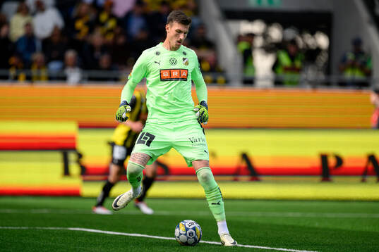 Häckens målvakt Andreas Linde