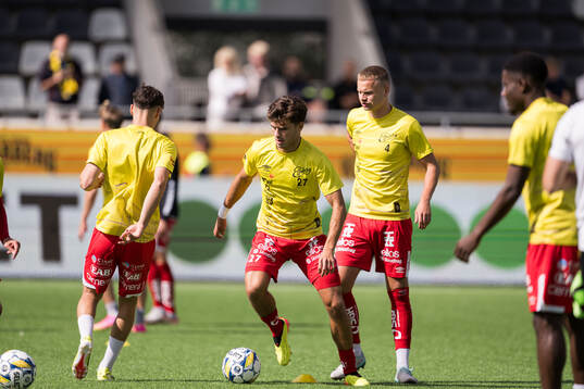 Elfsborgs Besfort Zeneli och Gustav Henriksson