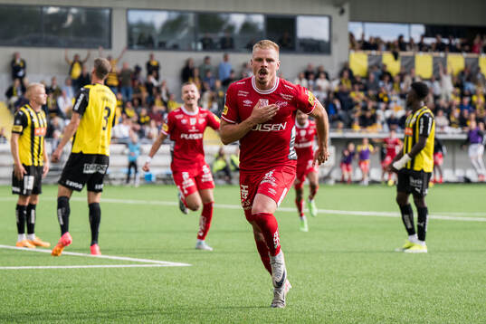 Elfsborgs Per Frick jublar