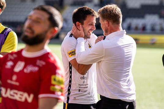 Elfsborgs assisterande tränare Javier Agenjo Duran och