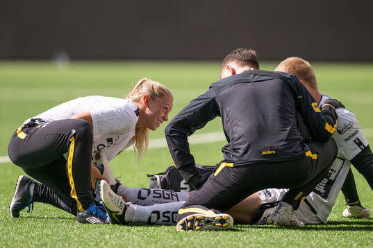 Elfsborgs fysioterapeut Tania Nilsson