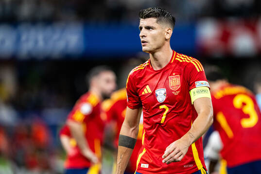 Alvaro Morata of Spain