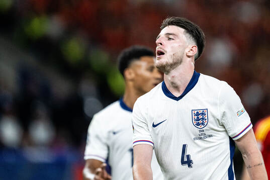 Declan Rice of England